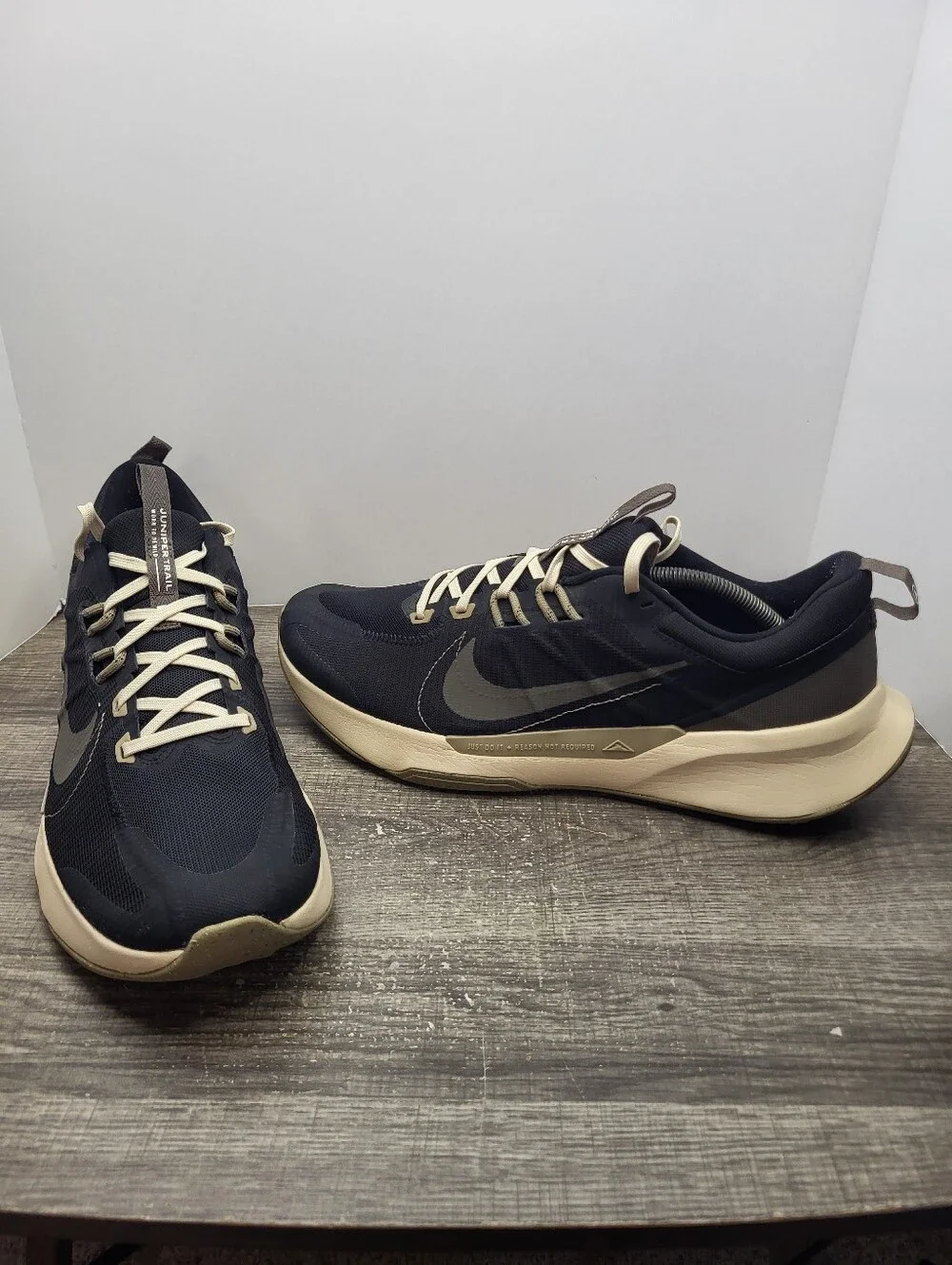 Nike Juniper Trail 2 Black Ironstone Shoes Sneakers Running Men's Size 13